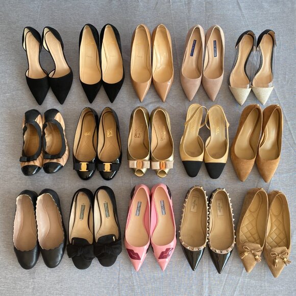 Stuart Weitzman Classic Patent Pointed-Toe Heels - Picture 10 of 15